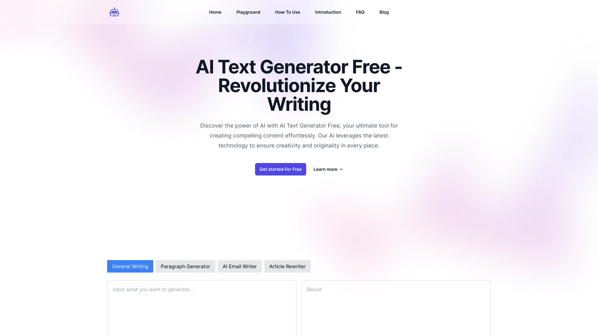 AI Text Generator